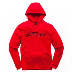 Alpinestars Blaze Fleece Black/Red 2XL