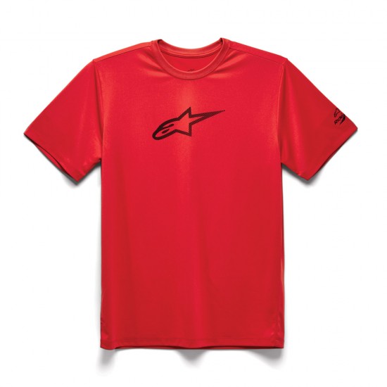 Alpinestars Tech Ageless Performance Tee Red L Alpinestars Tech Ageless Performance Tee Red L