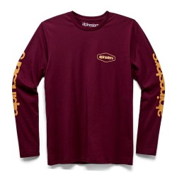 Alpinestars Outland Premim Ls Tee Maroon 2XL Alpinestars Outland Premim Ls Tee Maroon 2XL