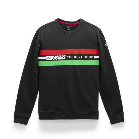 Alpinestars Highway Crew Fleece Black 2XL Alpinestars Highway Crew Fleece Black 2XL