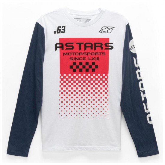 Alpinestars Tachen Tee White Navy 2XL Alpinestars Tachen Tee White Navy 2XL