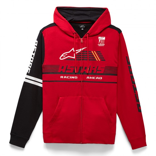 Alpinestars Overtake Hoodie Red 2XL Alpinestars Overtake Hoodie Red 2XL