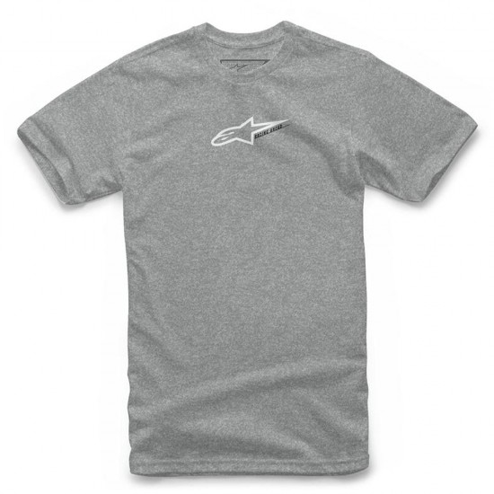 Alpinestars Race Mod Tee Grey Heather White 2XL Alpinestars Race Mod Tee Grey Heather White 2XL