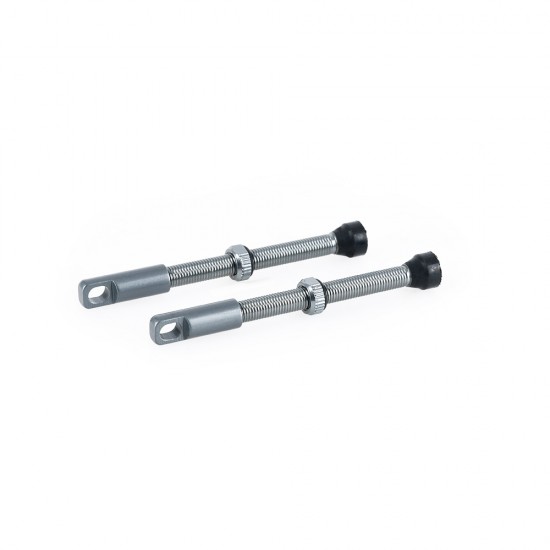 Oxford Tubeless Alloy Valve 48mm Gun Metal Oxford Tubeless Alloy Valve 48mm Gun Metal