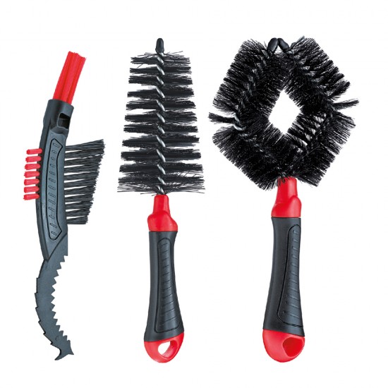 Weldtite Bike Cleaning Brush Set 3
