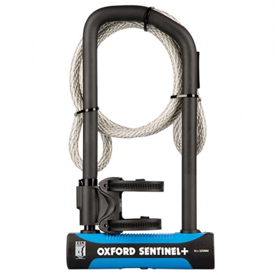 Oxford Sentinel Pro Duo U-Lock 320mm x 177mm + cable Oxford Sentinel Pro Duo U-Lock 320mm x 177mm + cable