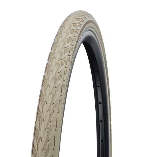 Schwalbe Delta Cruiser 26 x 1 3/8 Creme-Reflex K-Guard Schwalbe Delta Cruiser 26 x 1 3/8 Creme-Reflex K-Guard