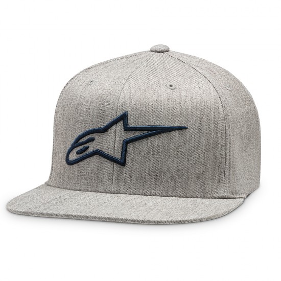 Alpinestars Ageless Flat Hat Grey Heather Navy L/XL Alpinestars Ageless Flat Hat Grey Heather Navy L/XL