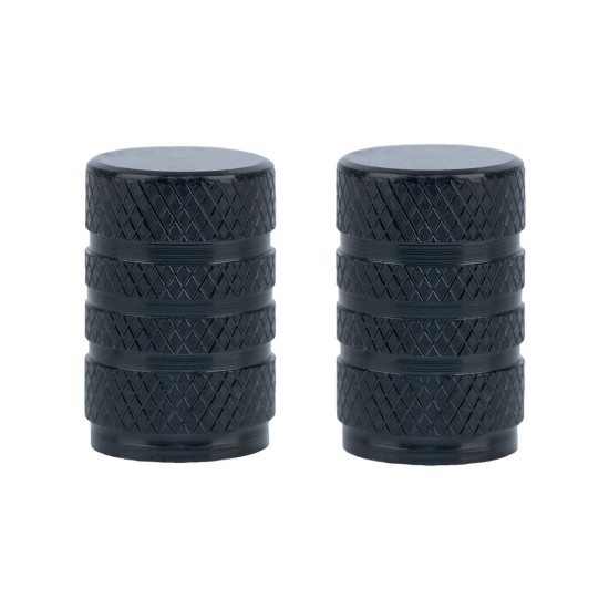 Oxford Valve Caps Black Oxford Valve Caps Black