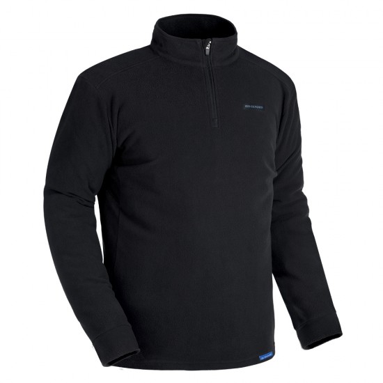 Oxford Advanced Micro Fleece 1/2 Neck MS Top Black 2XL Oxford Advanced Micro Fleece 1/2 Neck MS Top Black 2XL