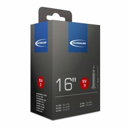 Schwalbe SV3 Inner Tube 16 x 1.75-2.50 Schwalbe SV3 Inner Tube 16 x 1.75-2.50