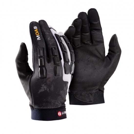G-Form Moab Trail Gloves Black/White L G-Form Moab Trail Gloves Black/White L