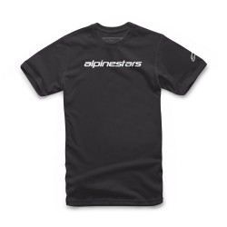 Alpinestars Linear Wordmark Tee Black Grey 2XL Alpinestars Linear Wordmark Tee Black Grey 2XL