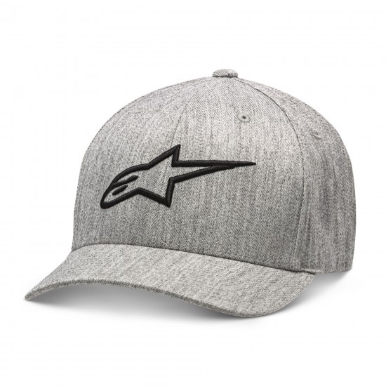 Alpinestars Ageless Curve Hat Grey Heather Black L XL Alpinestars Ageless Curve Hat Grey Heather Black L XL