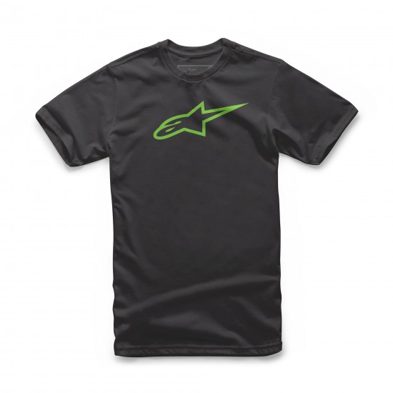 Alpinestars ess Classic Tee Black/Green M Alpinestars ess Classic Tee Black/Green M