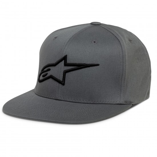 Alpinestars Ageless Flat Hat Charcoal Black L XL Alpinestars Ageless Flat Hat Charcoal Black L XL
