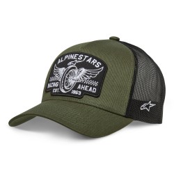 Alpinestars Heritage Patch Trucker Hat Military/Black Alpinestars Heritage Patch Trucker Hat Military/Black