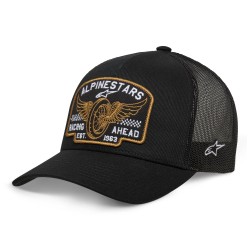 Alpinestars Heritage Patch Trucker Hat Black/Black Alpinestars Heritage Patch Trucker Hat Black/Black