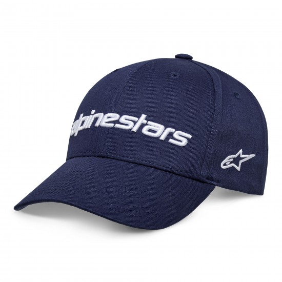 Alpinestars Linear Wordmark 2.0 Hat Navy White