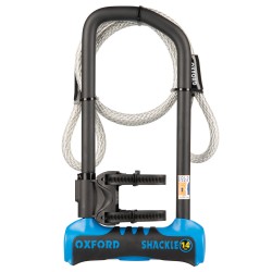 Oxford Shackle14 Pro Duo U-Lock 320mm x 177mm + cable