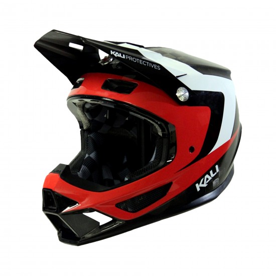 Kali Trinity Carbon Quake Black/Red/White L Kali Trinity Carbon Quake Black/Red/White L