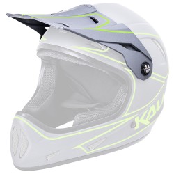 Kali Alpine Rage Visor Mat Grey/Fluo Yellow Kali Alpine Rage Visor Mat Grey/Fluo Yellow