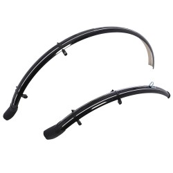 OXC 700c/27 Std Wide 41mm Mudguards Black OXC 700c/27 Std Wide 41mm Mudguards Black