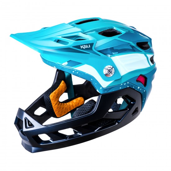 Kali Maya Full Face Child Race Gls Teal Kali Maya Full Face Child Race Gls Teal