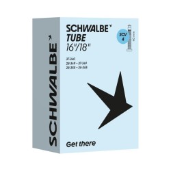Schwalbe SCV4 Clik Valve Inner Tube 16 x 1.35 40mm