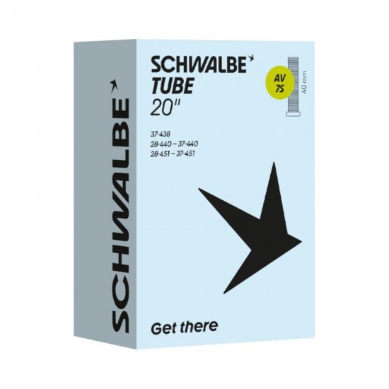 Schwalbe AV7S Inner Tube 20 x 1 3/8