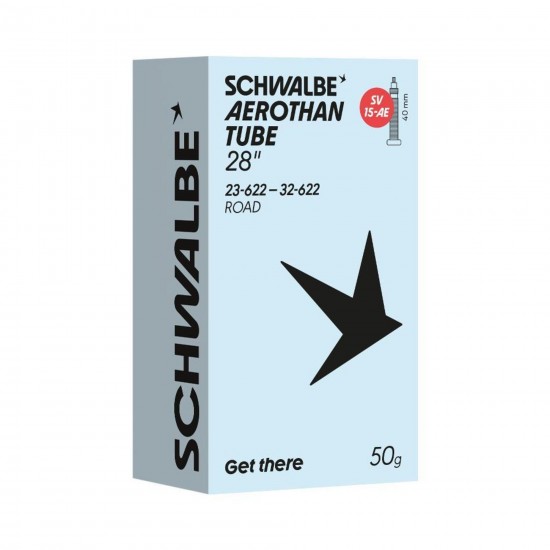 Schwalbe SV15AE Aerothan Tube 700 x 23-32mm 40mm Schwalbe SV15AE Aerothan Tube 700 x 23-32mm 40mm