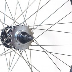 CD Wheel 700c Track Wheel Set - Sealed Hubs / 21mm Rims - Black (Pr)
