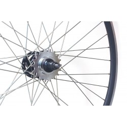 CD Wheel 700c Track Wheel Set - Sealed Hubs / 21mm Rims - Black (Pr)