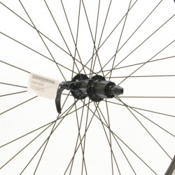 CD Wheel 700c Rear Wheel - Q/R - Shimano Cassette - Black Narrow