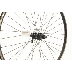 CD Wheel 700c Rear Wheel - Q/R - Shimano Cass - Black V-Sec. Hybrid