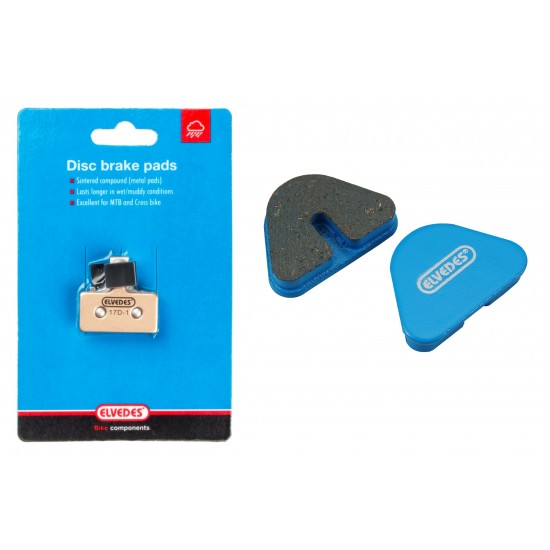 Elvedes 6864 Organic Disc Brake Pads - Diatech (Pr)