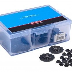 Elvedes 2017086BX Pulley Wheels 2√ó11T Sealed Bearings (10) Elvedes 2017086BX Pulley Wheels 2√ó11T Sealed Bearings (10)