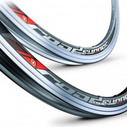 CD Wheel 700c Rim D/W NAR 32H Silver CNC Sides Eyelets M1 ROAD RUNNER