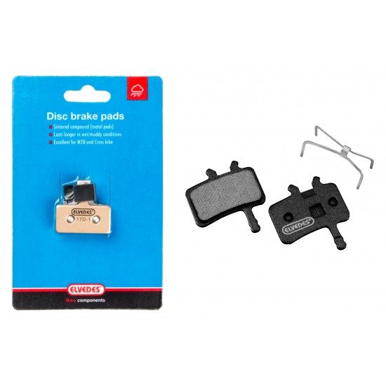 Elvedes 6855 Metallic Disc Brake Pads - Avid (Pr)