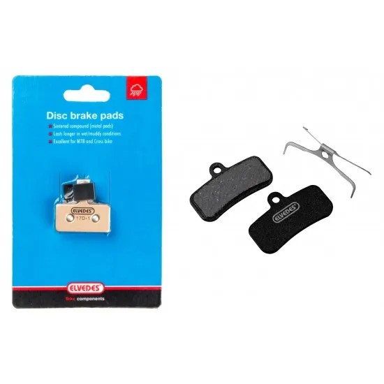 Elvedes 6891 Metallic Disc Brake Pads - Shimano (Pr)