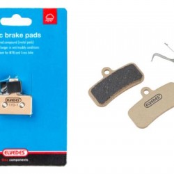 Elvedes 6891 Hard (Sintered) Disc Brake Pads - Shimano (Pr)