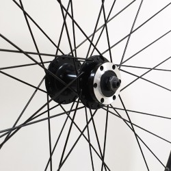 CD Wheel 700c Front Wheel - Q/R Disc - Black Narrow - Stainless