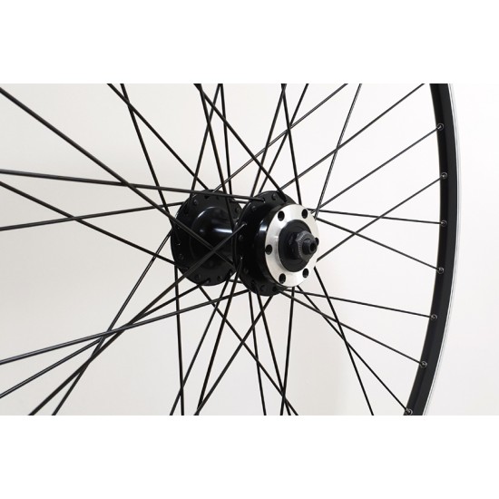 CD Wheel 700c Front Wheel - Q/R Disc - Black Narrow - Stainless