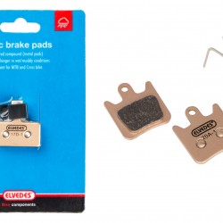 Elvedes 6911 Hard (Sintered) Disc Brake Pads - Hope X2 (Pr)