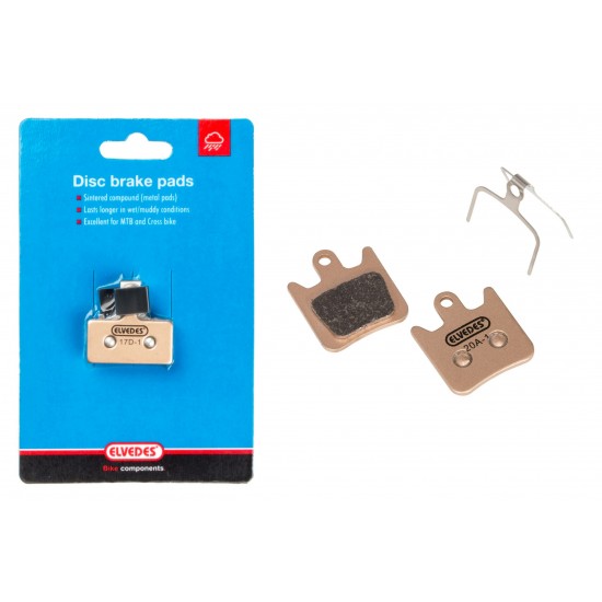 Elvedes 6911 Sintered Disc Brake Pads - Hope X2 (Pr)