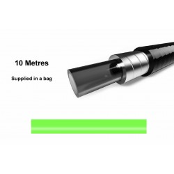 Elvedes 1125TEF-13-10 Outer Brake Cable - Neon Green (10m)