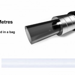 Elvedes 1125TEF-3-10 Outer Brake Cable - Silver (10m)