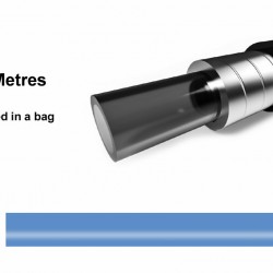 Elvedes 1125TEF-8-10 Outer Brake Cable - Blue (10m)