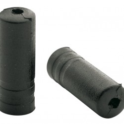 Elvedes ELV1160PVC5-1 Plastic Ferrules - 5mm Black (150)