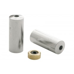 Elvedes ELV1161 Brass Sealed Ferrules - 5mm Silver (100) ** -30% **